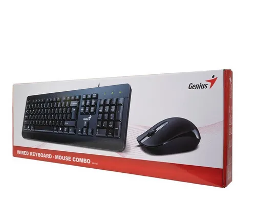 COMBO TECLADO MOUSE GENIUS KM-160 ALAMBRICO, vista 4